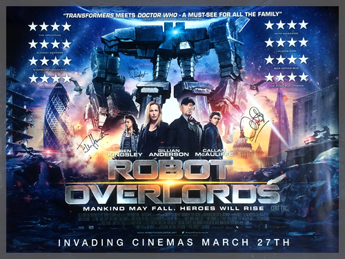 Robot Overlords Poster