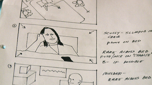 9 storyboard Scully