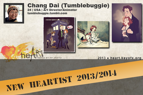 heARTists setcards tumblebuggie